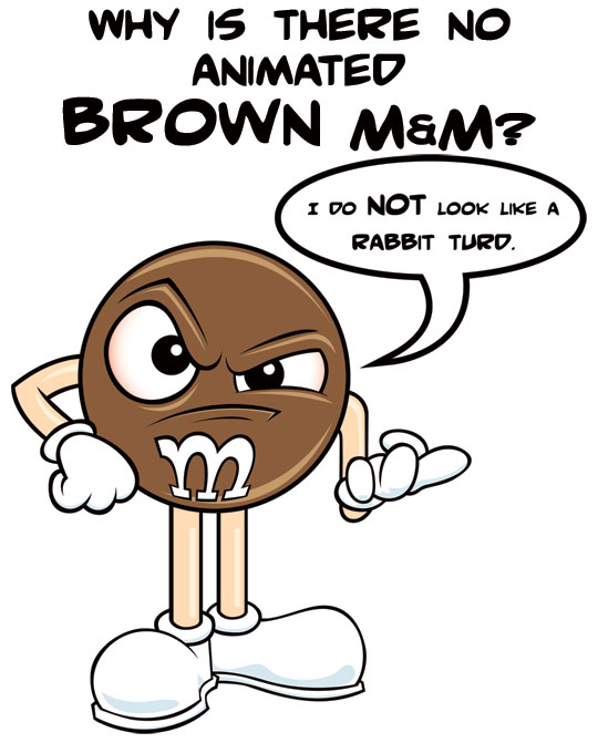 brown m&m