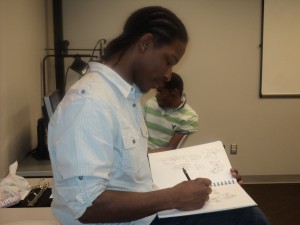 David Hughes, junior, animation