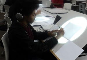 Reginald Cineus, junior, sequential arts