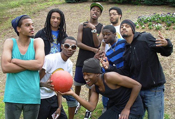 Victorious team, the Black Balls